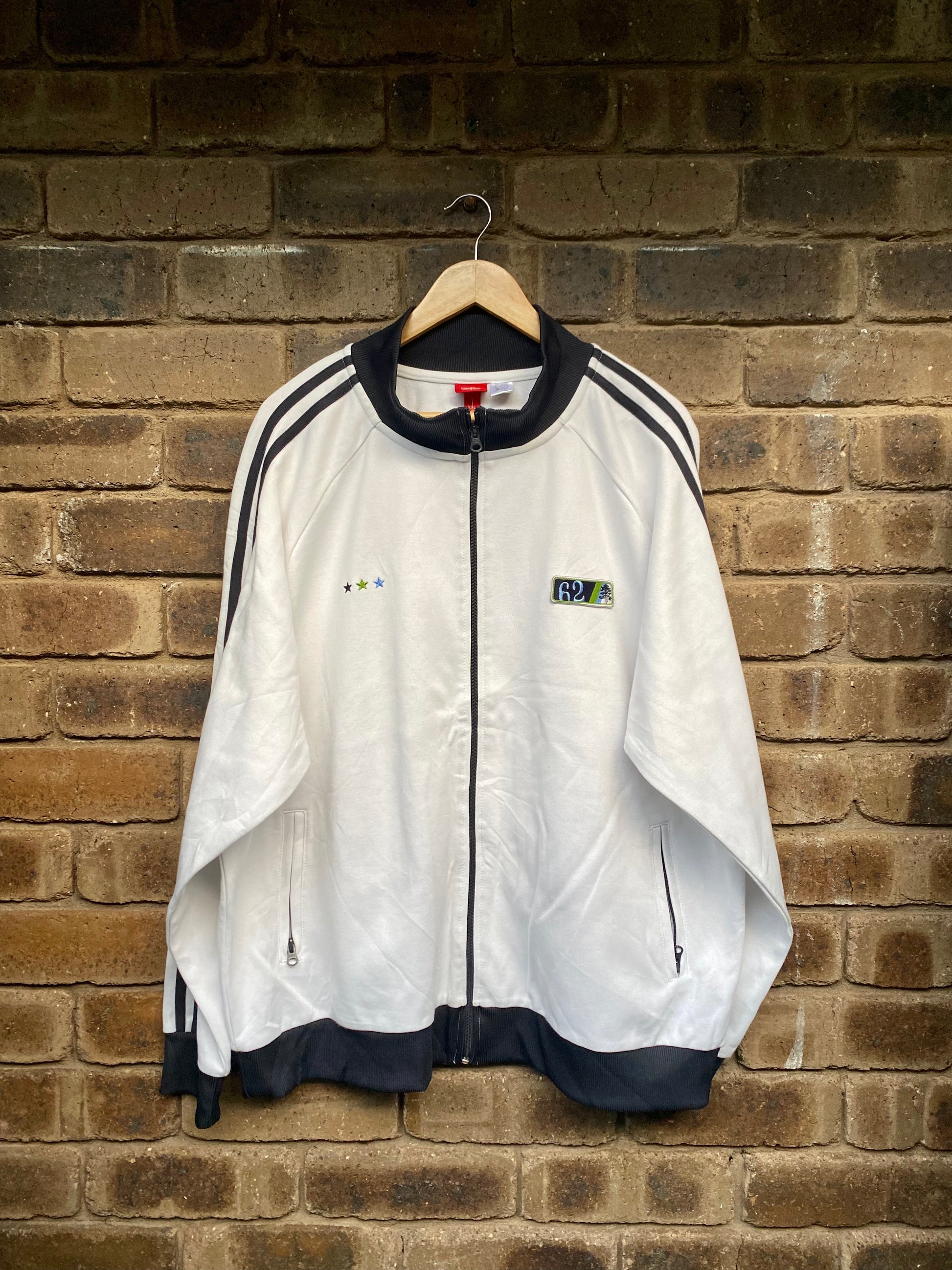 Vintage y2k Mossimo Track Jacket XXL Coconut Vintage