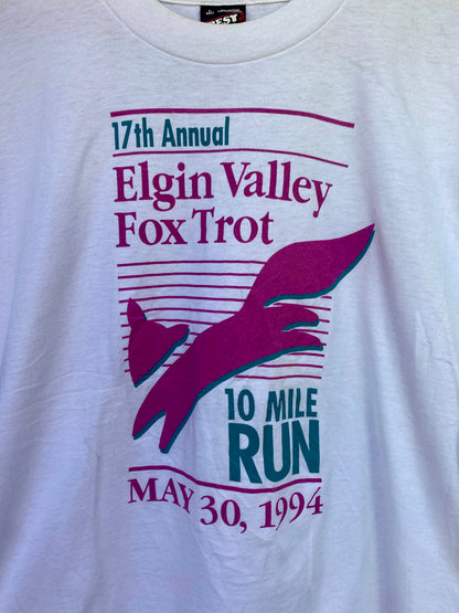 Vintage Fruit of the Loom Elgin Valley T-Shirt - L