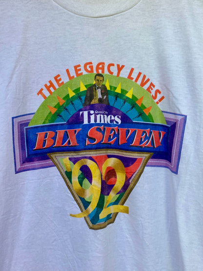 Vintage Screen-Star-Best Bix Seven T-Shirt - L
